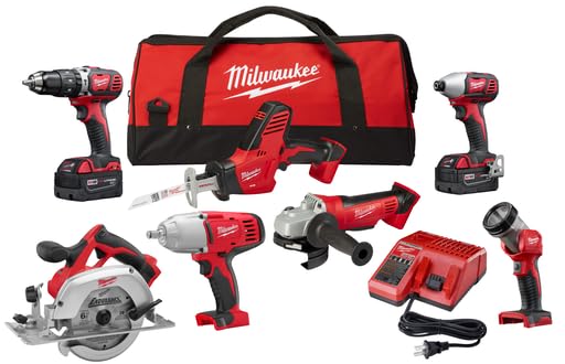 18-Volt Cordless 7 Tool Combo Kit T57610