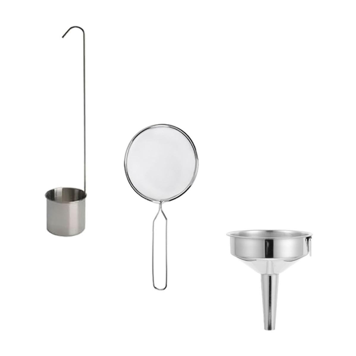 Stainless Steel Funnel Set V735