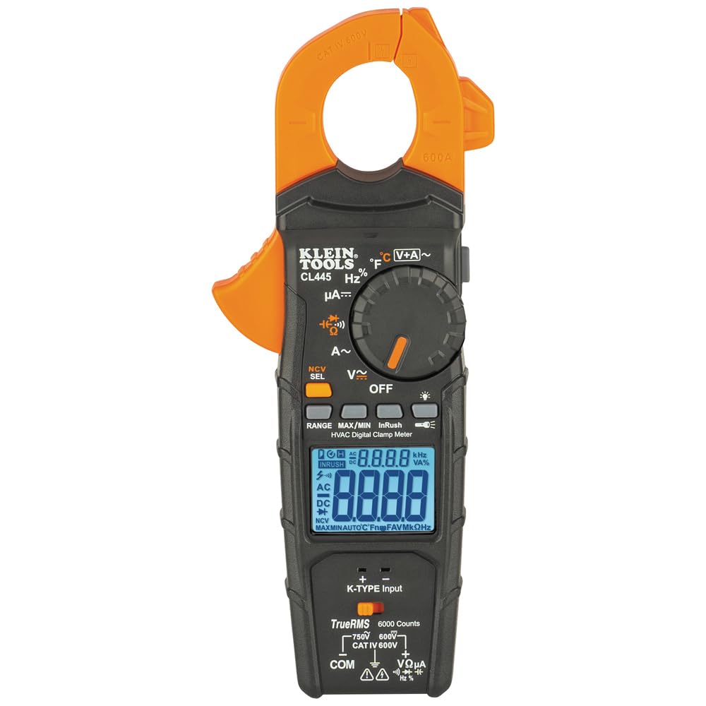 Auto-Ranging TRMS HVAC Clamp Meter Y145106