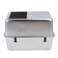 Enclosed Stainless Steel Top Entry Cat Litter Box with Scoop P1656