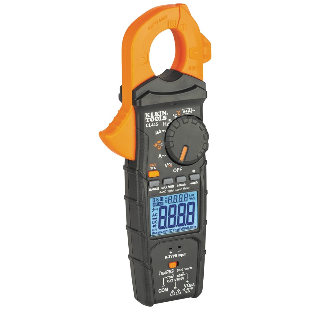 Auto-Ranging TRMS HVAC Clamp Meter Y145106