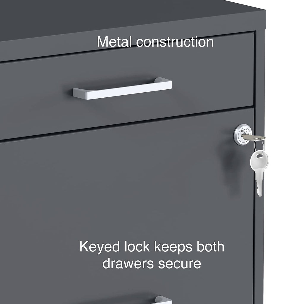 3 Drawer Letter Size Lockable File Cabinet I2894