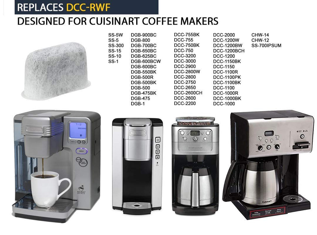 8-12 Cup Coffee Filter & Set of 12 Charcoal Water Filters L606305
