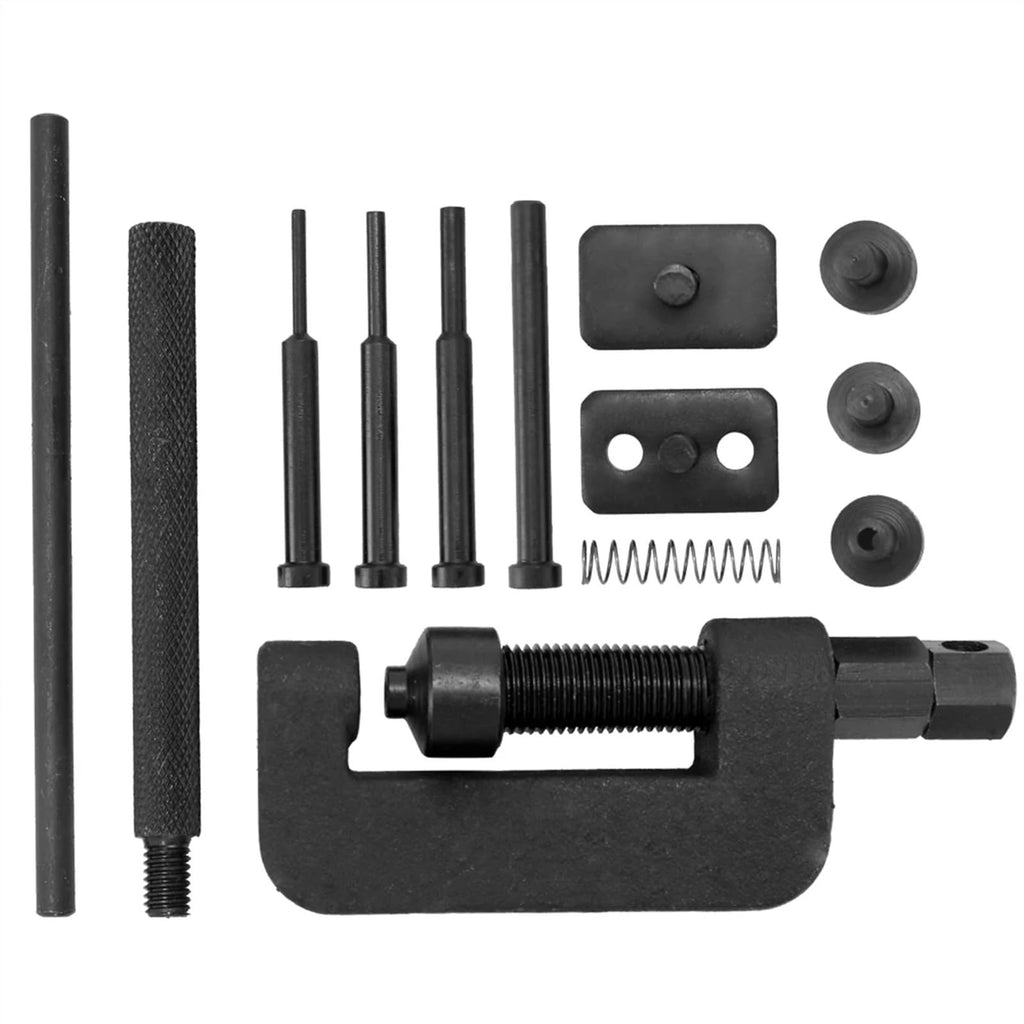 Motorcycle Bike Chain Breaker Riveter Tool Set with Carry Box Y2876