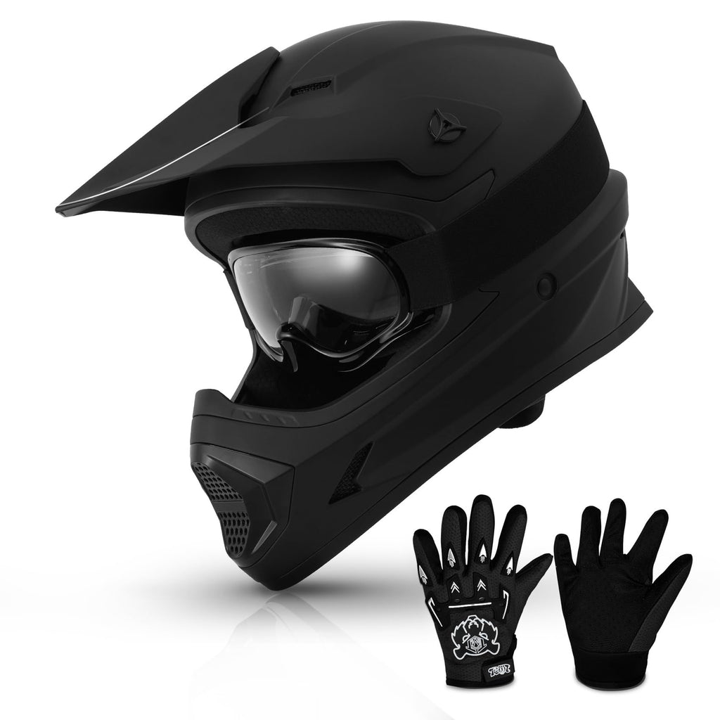 Kids DOT Approved Full Face Motocross Helmet P43383