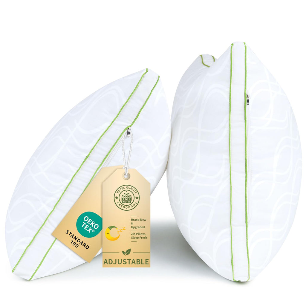 King Size Down Alternative Bed Pillows Set of 2 M16651