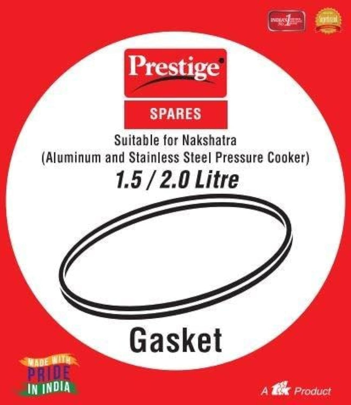 Gasket for 1.5/2.0 L Pressure Cooker L626