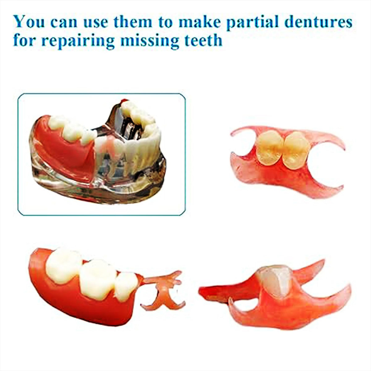 DIY Denture Making Kit with Tool Kit and Temporary Teeth V943815