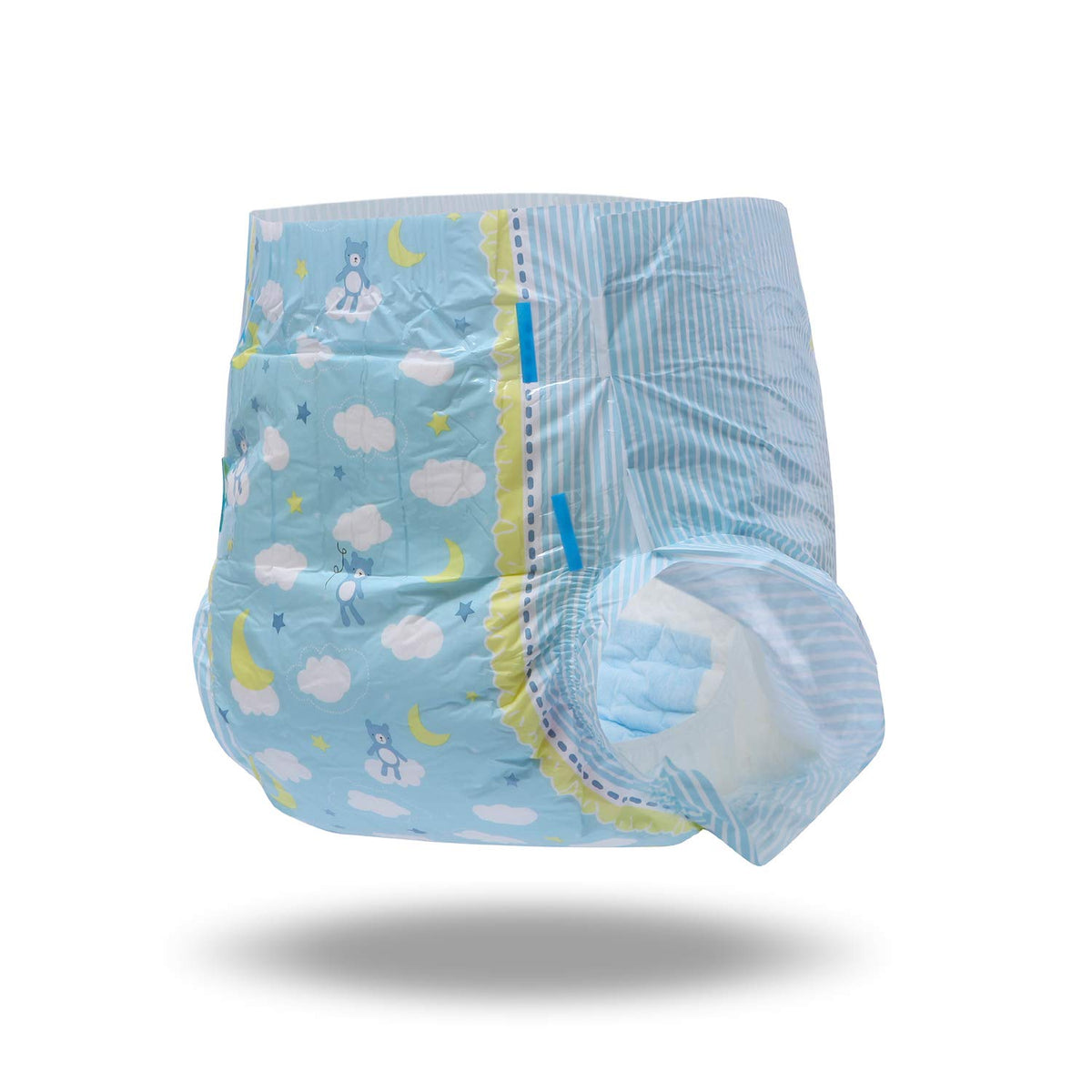 Adult Printed Diaper 10 Pieces Medium X8409