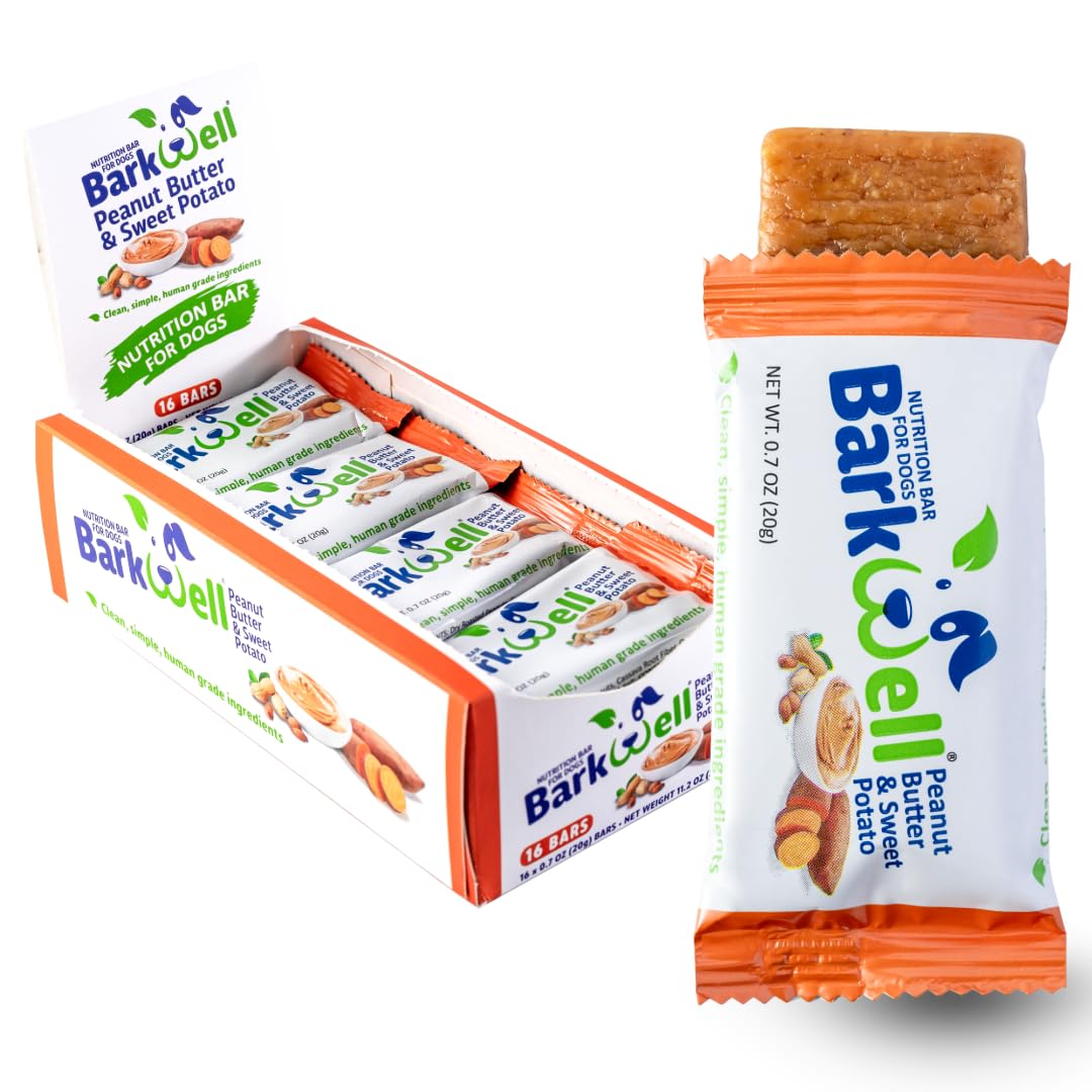 Peanut Butter Sweet Potato Dog Treats 16-Pack D2473