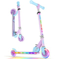 2 Wheel Folding Lightweight Kick Scooter with Light-Up Wheels J390960