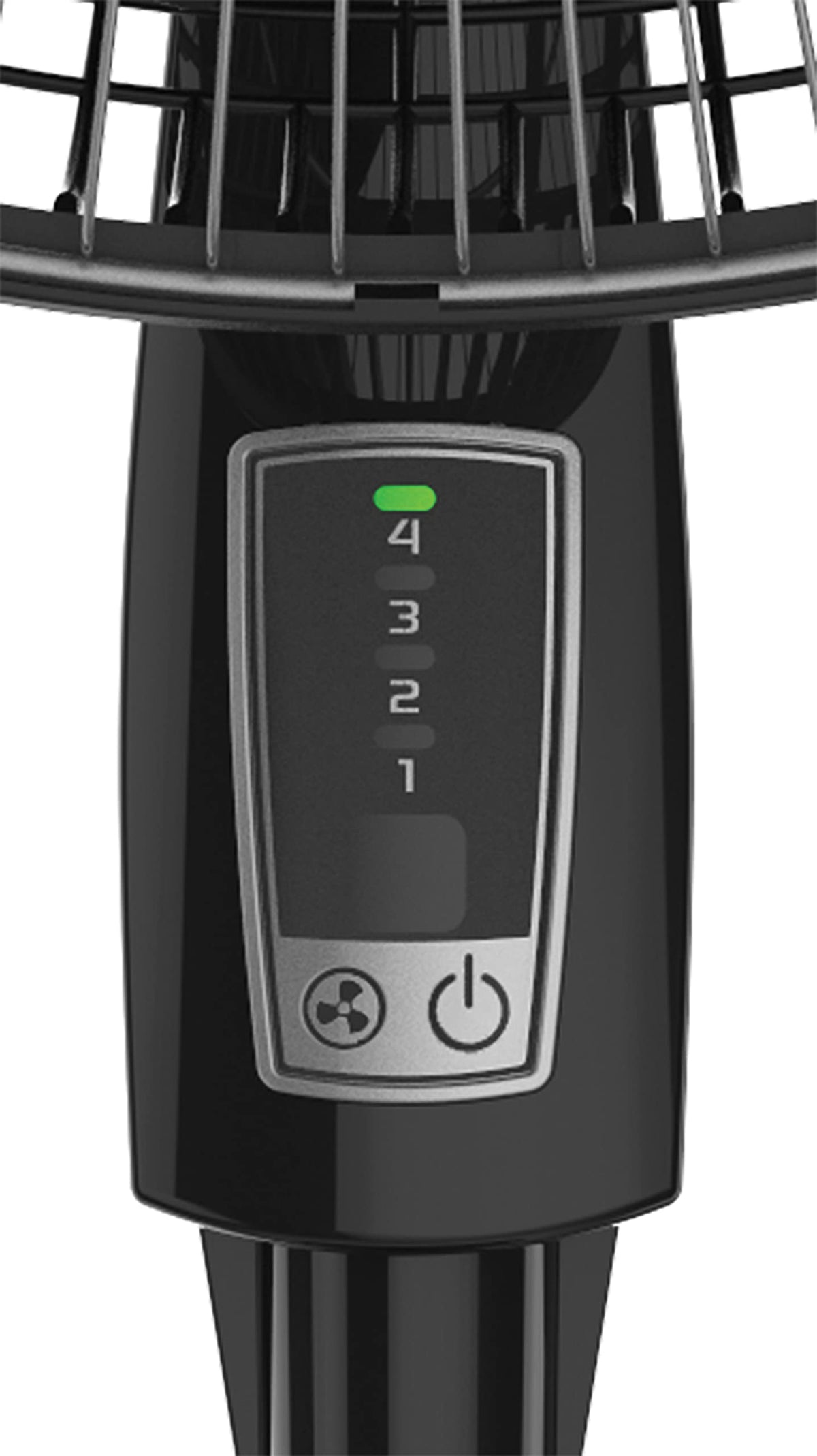 Oscillating Pedestal Fan, Adjustable Height, Remote Control, 4 Speeds, 18", Black R759
