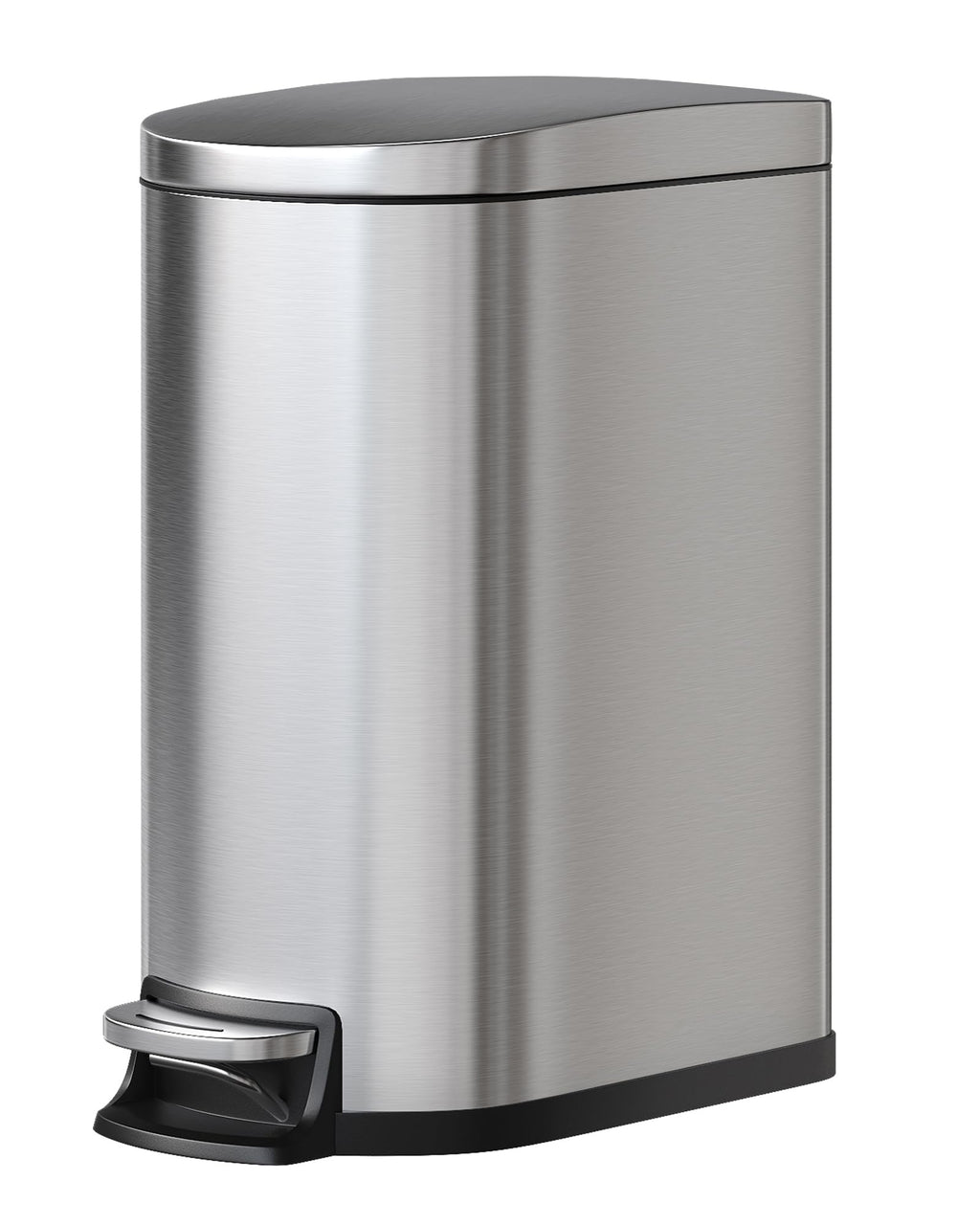 50 L Stainless Steel Kitchen Trash Can with Lid B5273