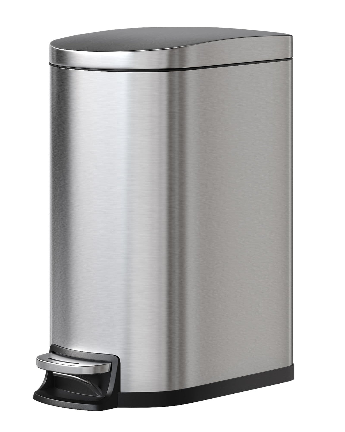 50 L Stainless Steel Kitchen Trash Can with Lid B5273