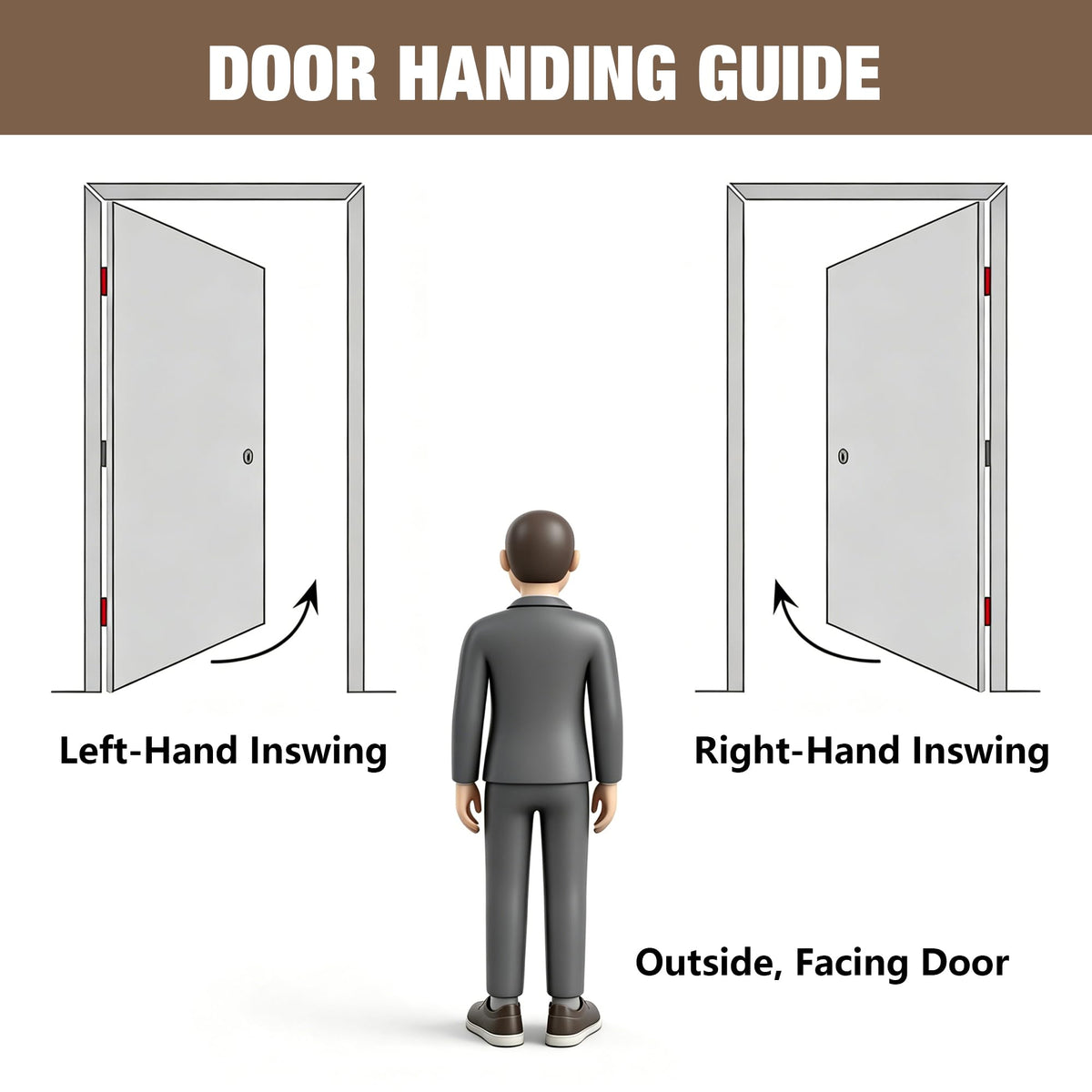 White 9-Lite Fiberglass Entry Door E5572