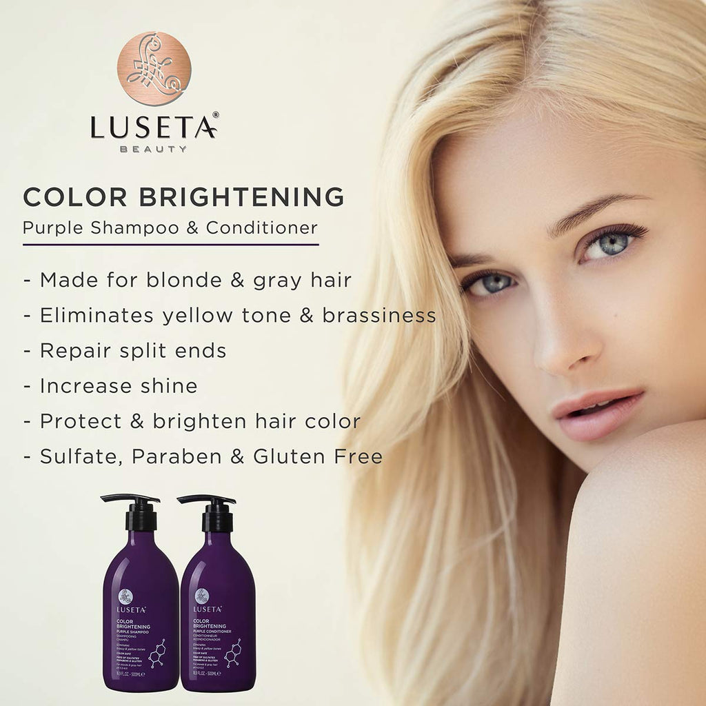 Purple Shampoo & Conditioner Set 16.9 oz Z453