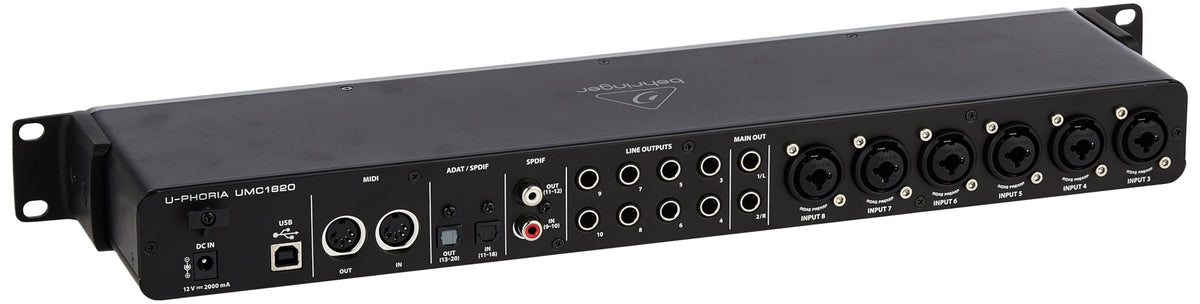 18x20 USB Audio/MIDI Interface with Mic Preamplifiers E48032