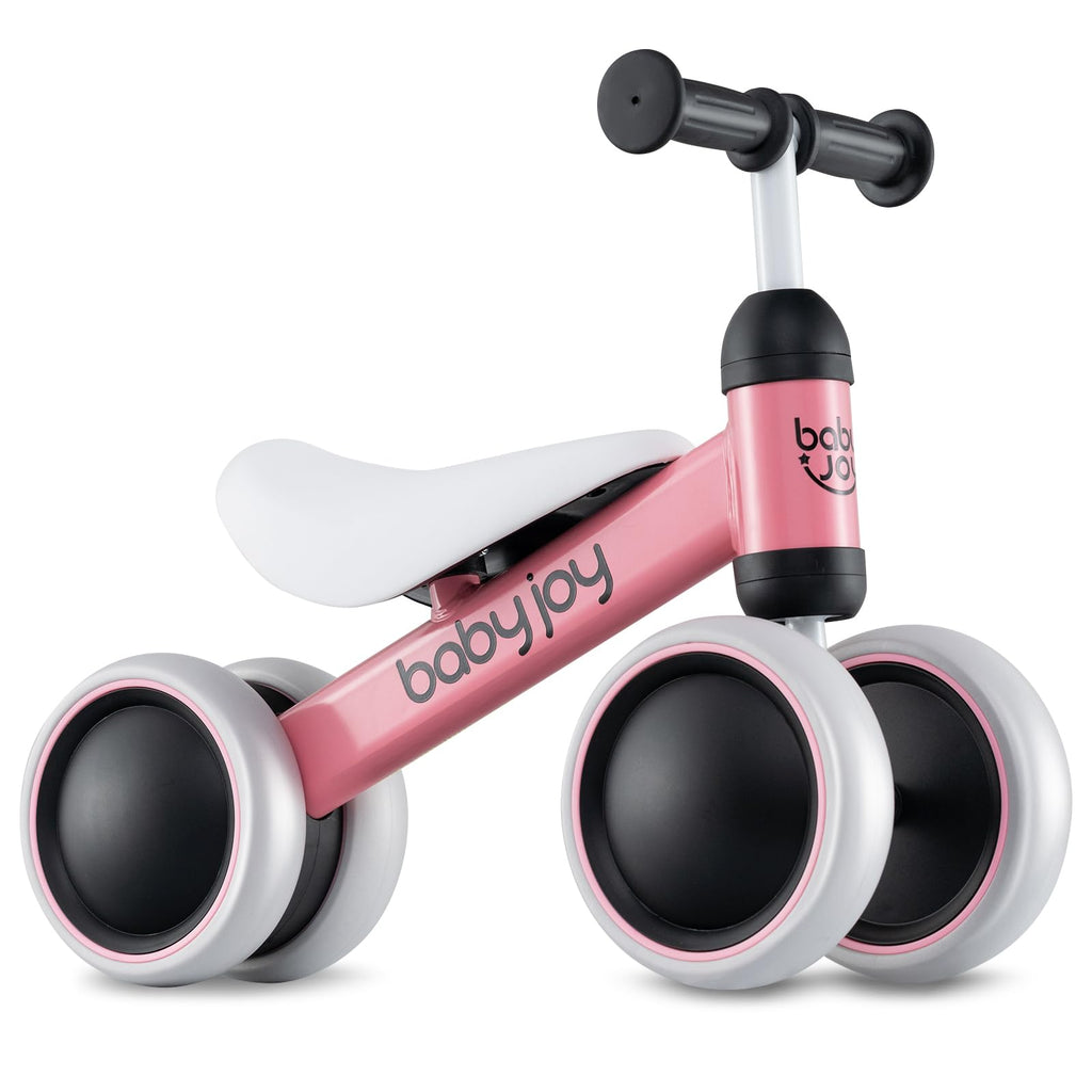 No Pedal 4 Wheels Toddler Balance Bike with Soft Seat T455455