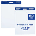 25 x 30 Inches Self Stick Easel Pad, 30 Sheets, 2 Pads Z85702
