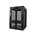 Black Aluminum Alloy Mesh Screen Habitat Cage G16072