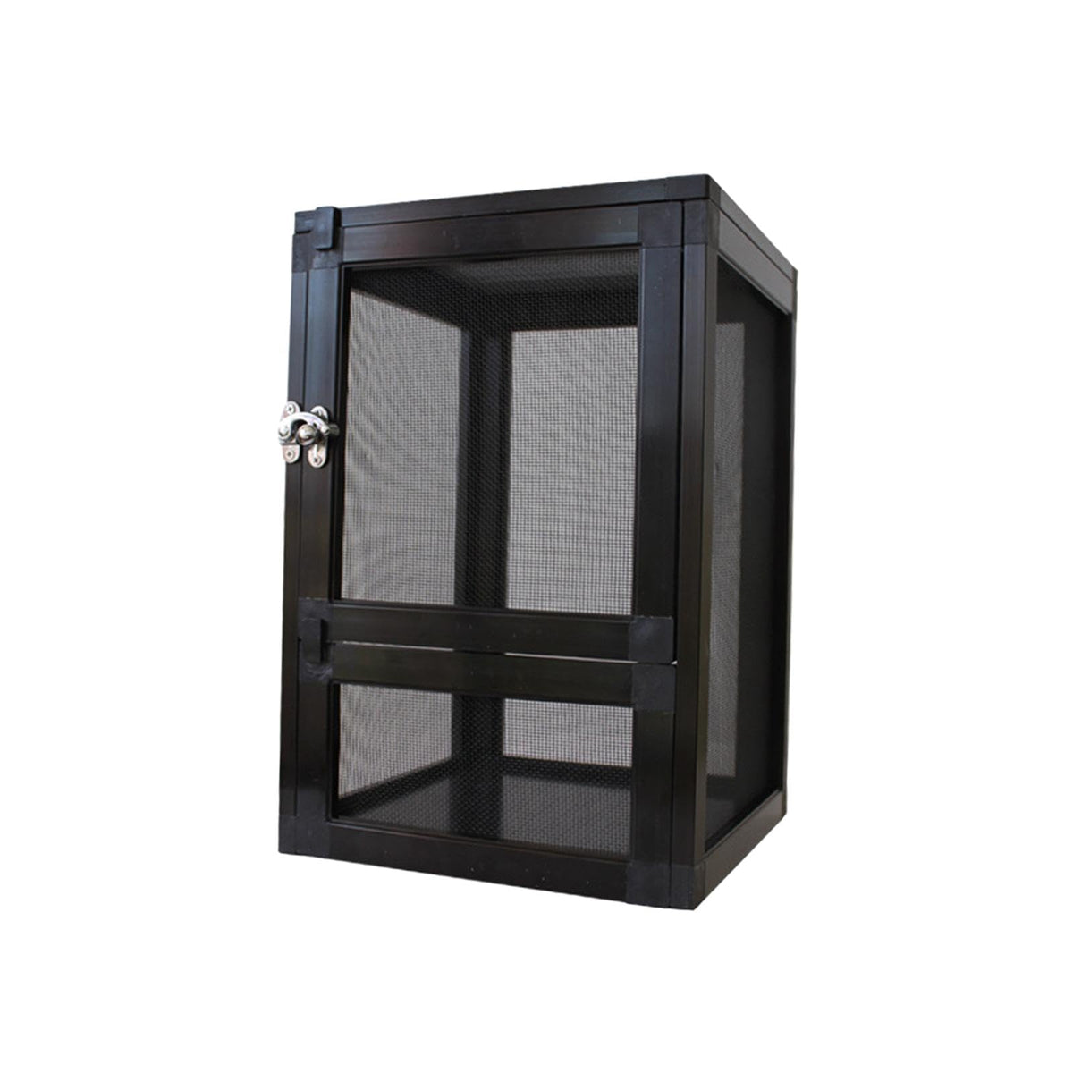 Black Aluminum Alloy Mesh Screen Habitat Cage G16072