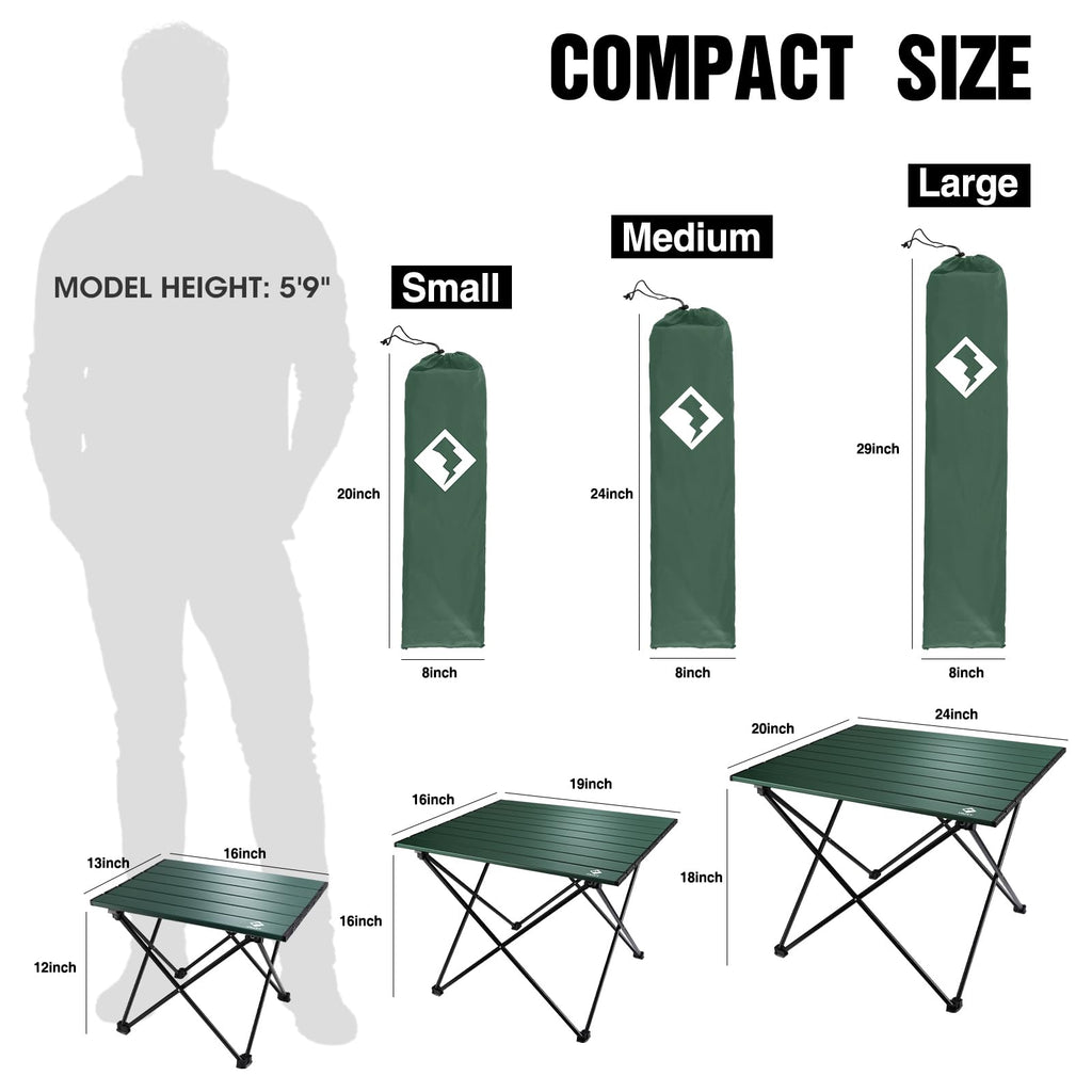 Ultralight Aluminum Folding Camping Table X12510