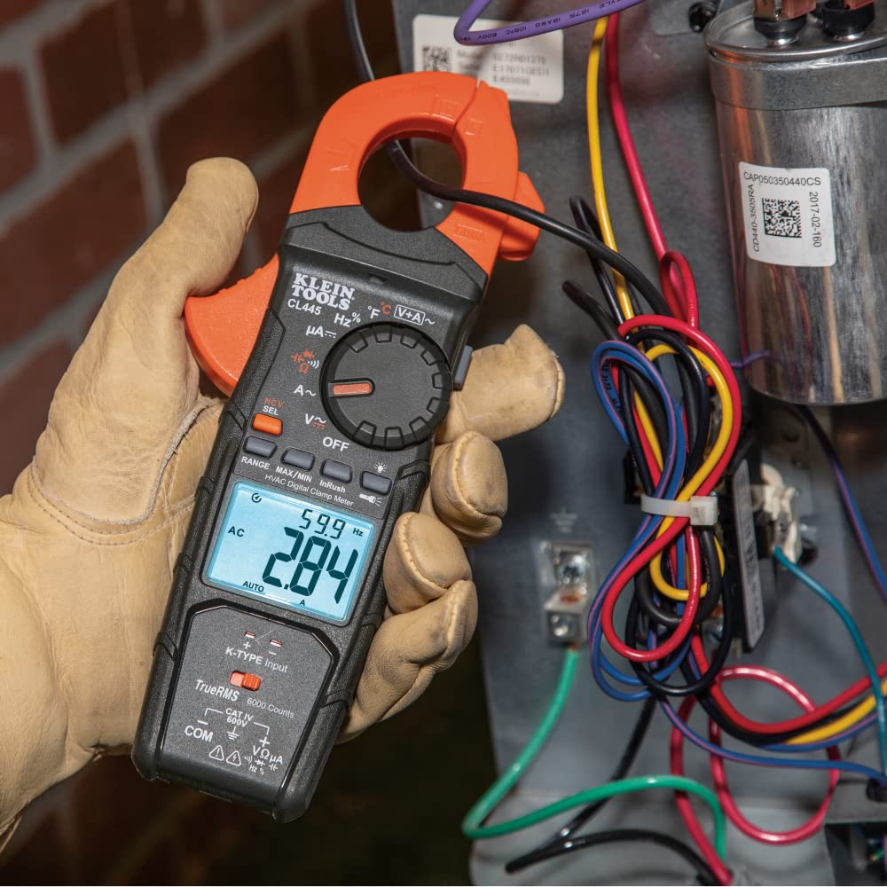 Auto-Ranging TRMS HVAC Clamp Meter Y145106