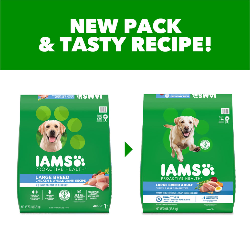 Large Breed Chicken Dry Dog Food 30 lb L4532