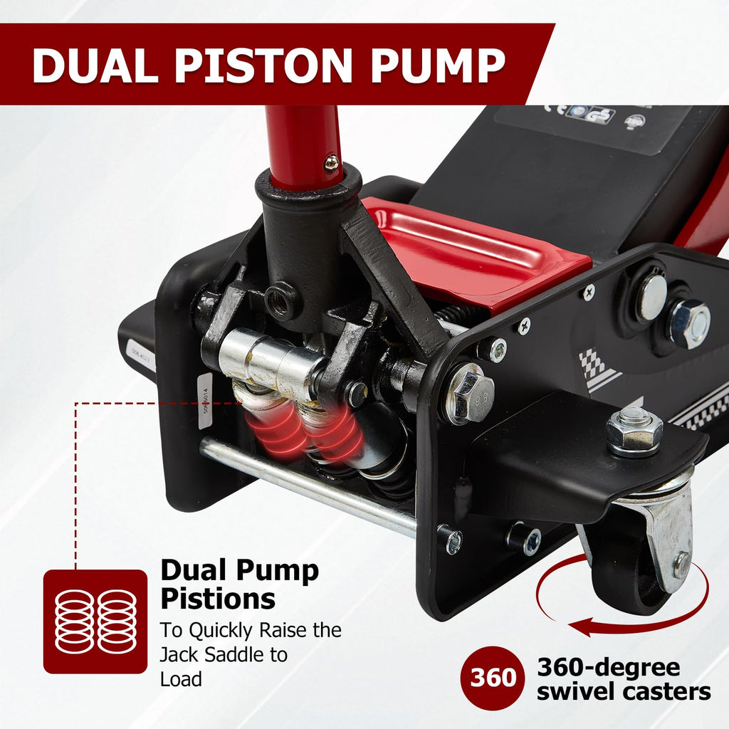 3 Ton Low Profile Steel Floor Jack K247