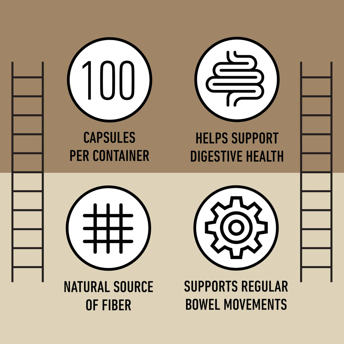 Organic Psyllium Husk Capsules 660mg 500ct Y72887