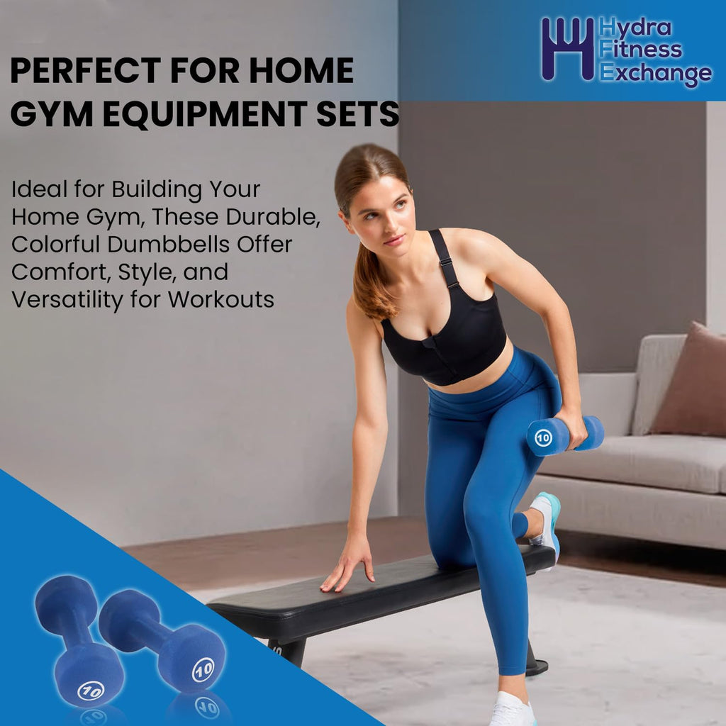 Neoprene Coated Dumbbell Set L1659