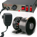 12V 200W Emergency Siren PA System with Handheld Microphone M609004