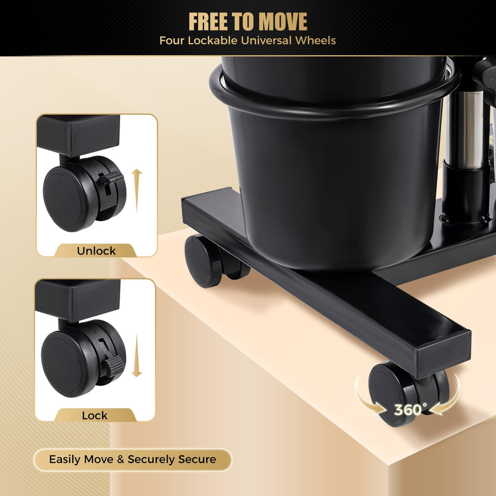 Portable Shampoo Bowl with Electric Pump, Height Adjustable Hair Washing Station O109166