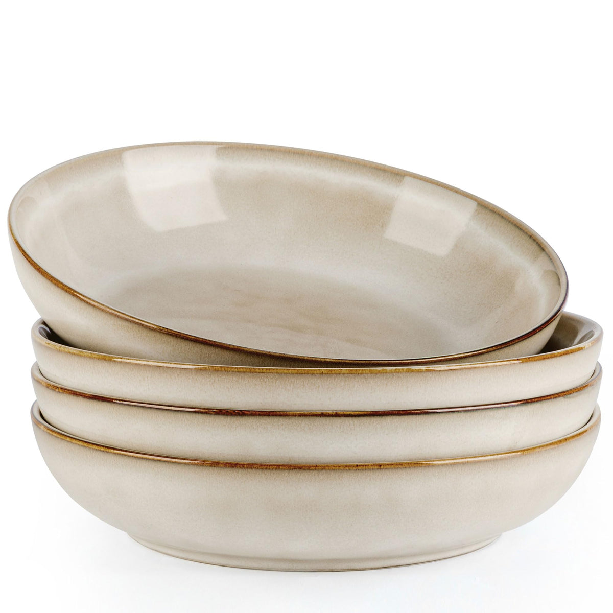 Ceramic Pasta Bowls Set of 4 N48756