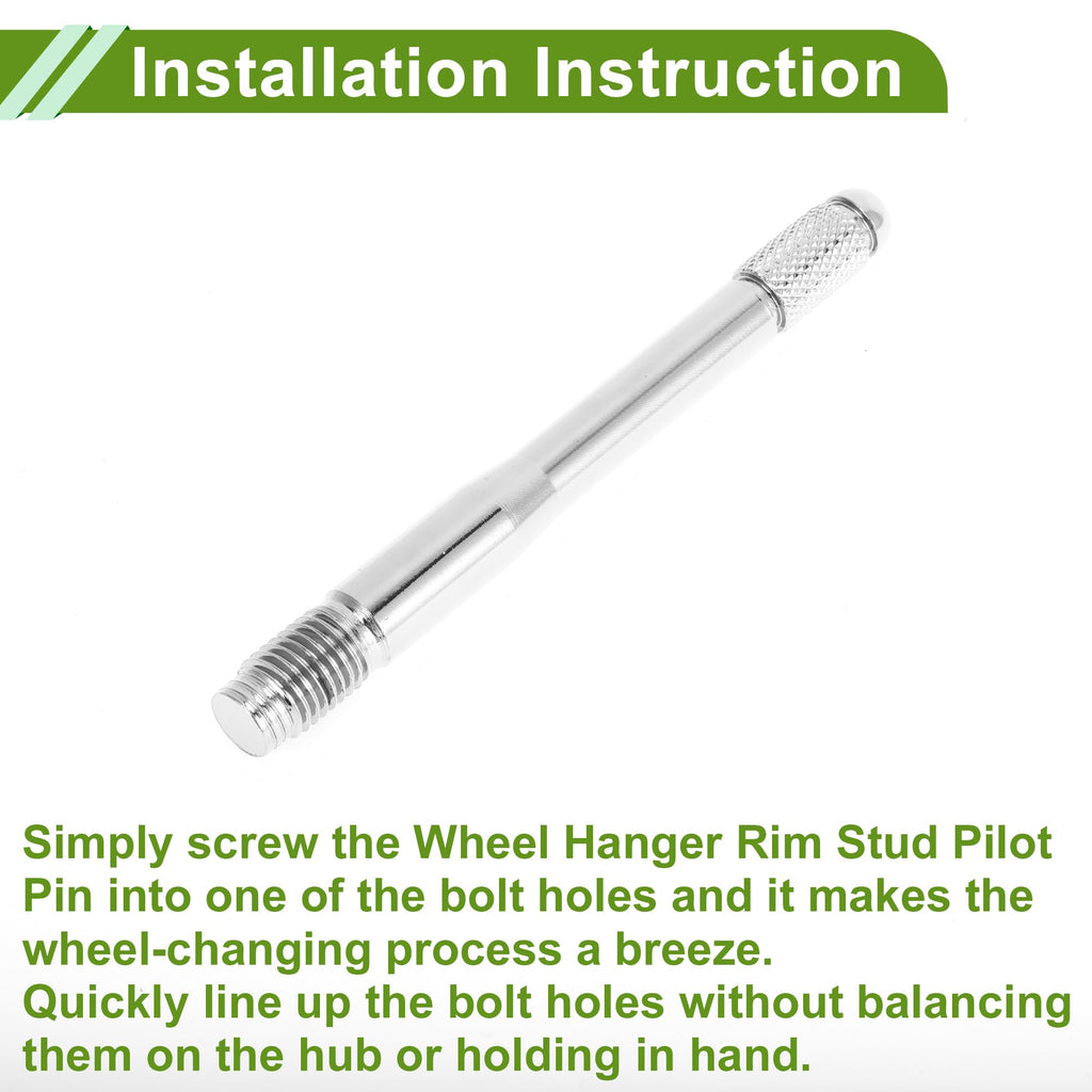 M12x1.5 120mm Stainless Steel Wheel Alignment Pin N5990