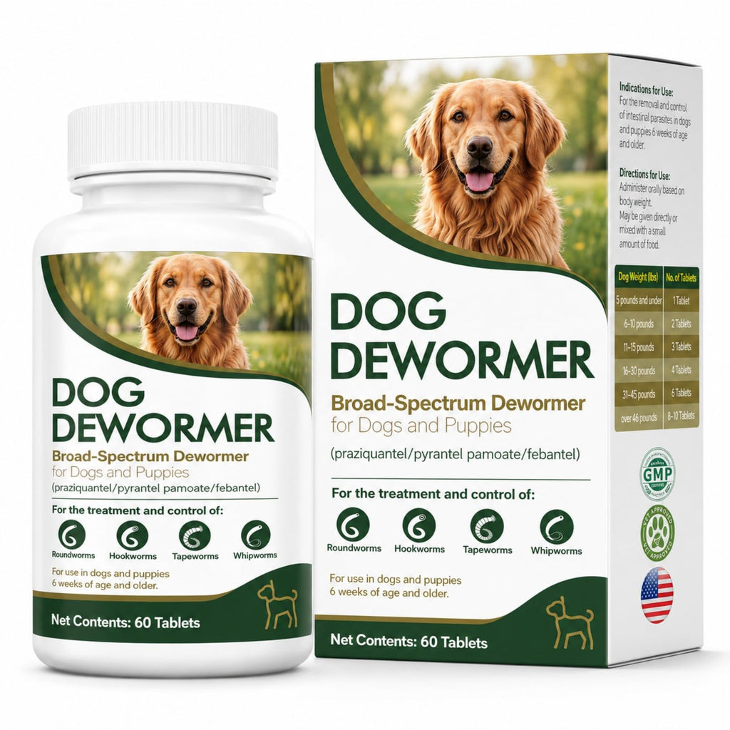 Dewormer for Dogs, 60 Tablets T84853