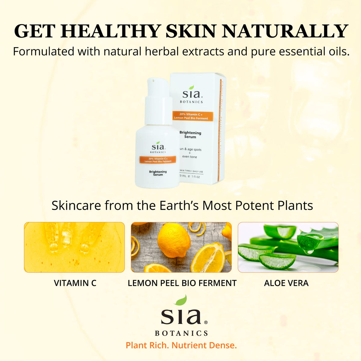 Brightening Face Serum with Vitamin C O9914