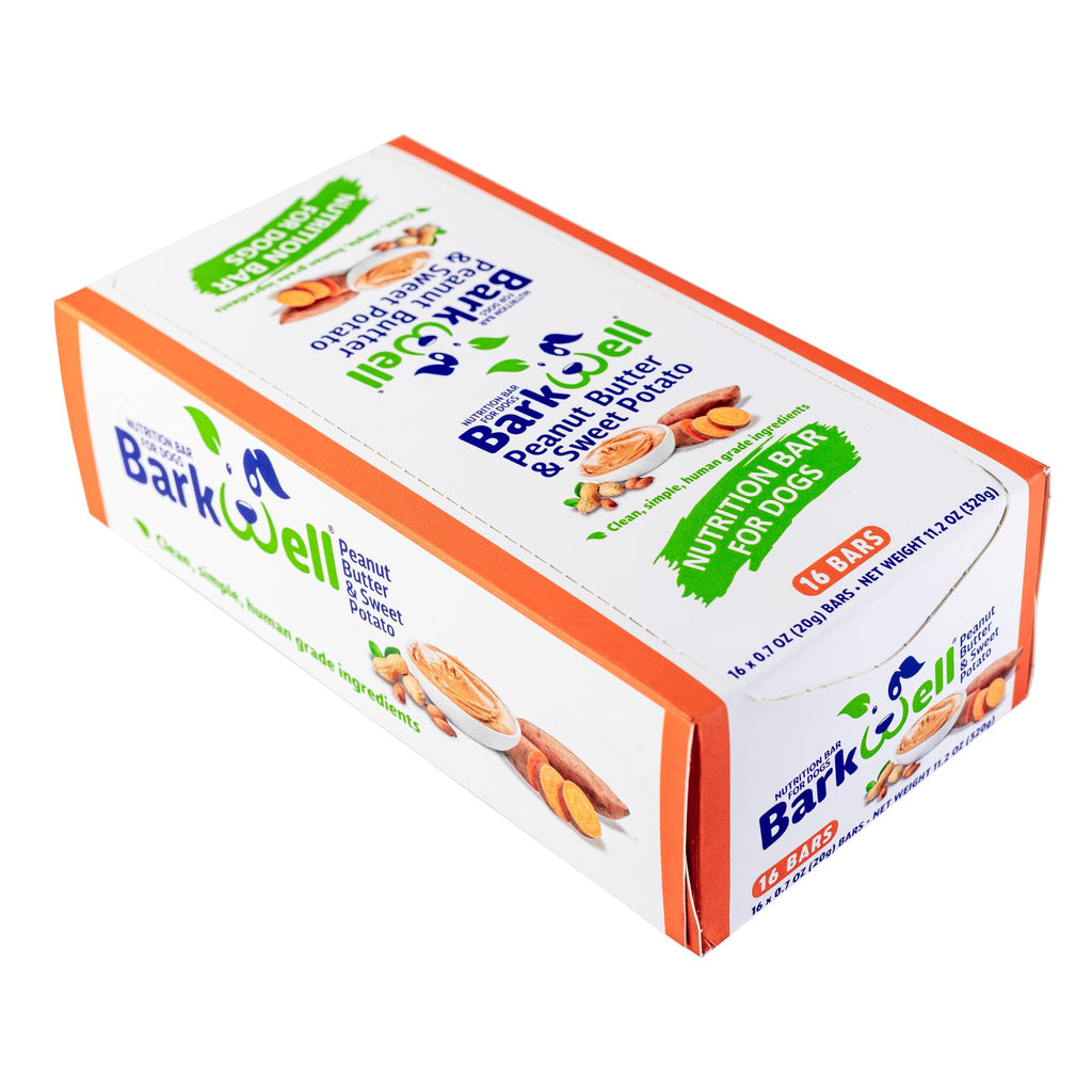 Peanut Butter Sweet Potato Dog Treats 16-Pack D2473