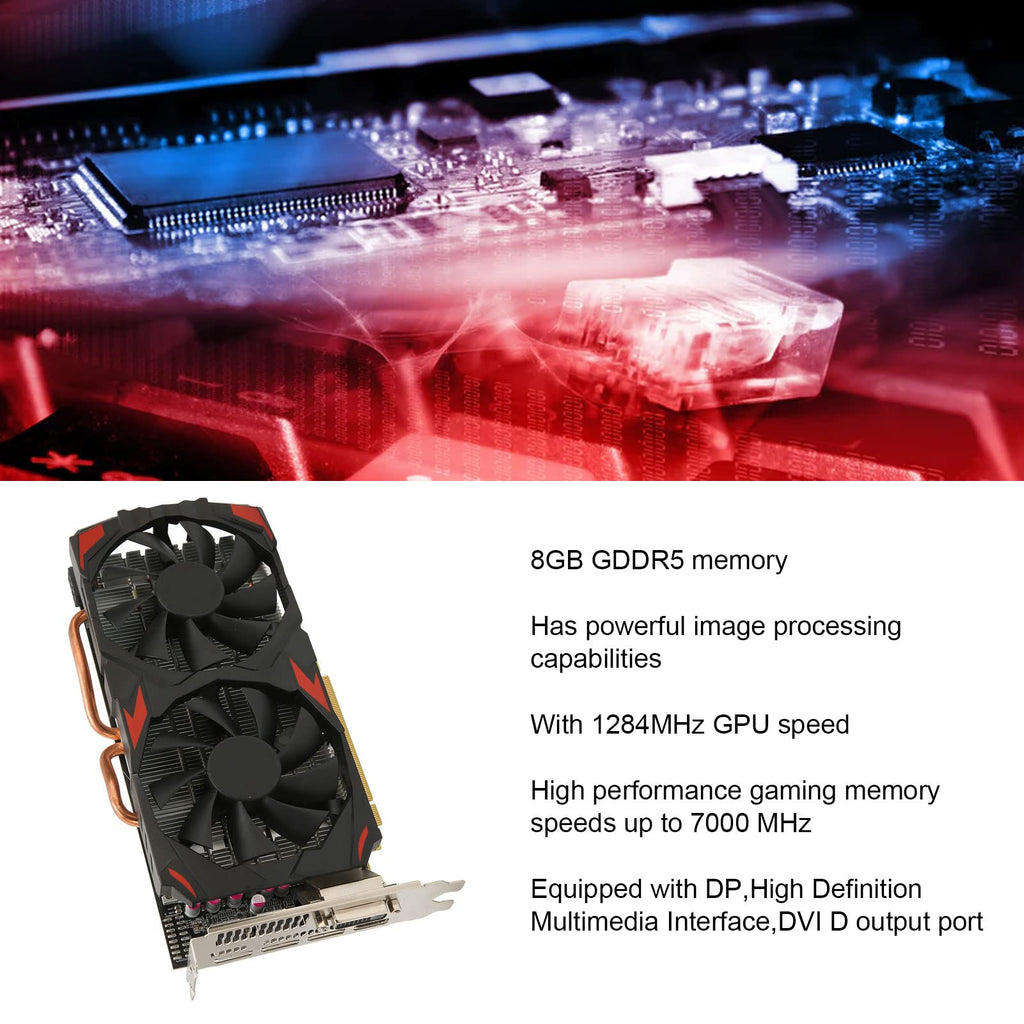 8GB GDDR5 256 Bit PCI Express 3.0 Graphics Card R8488