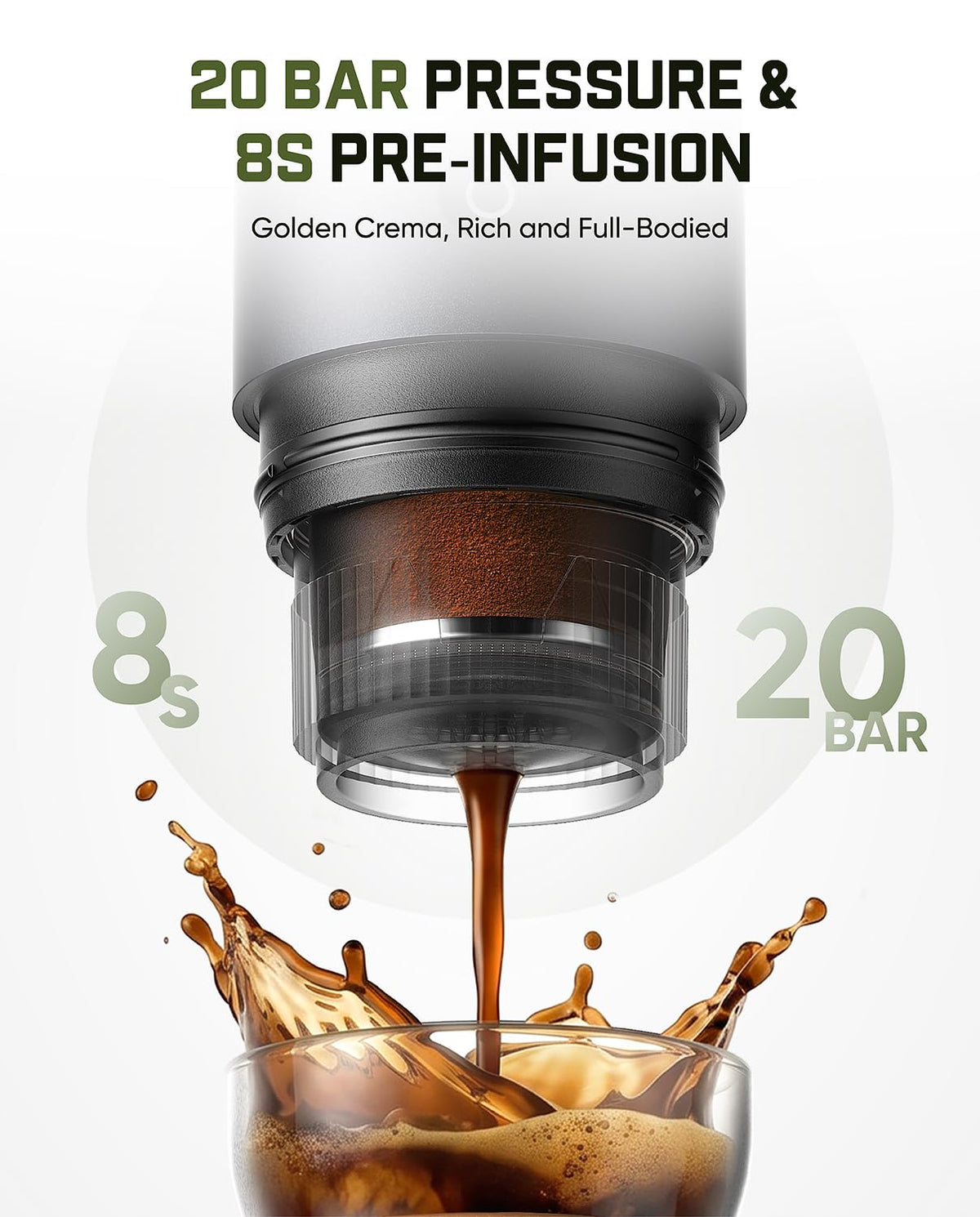 Portable Espresso Maker with USB-C B9139
