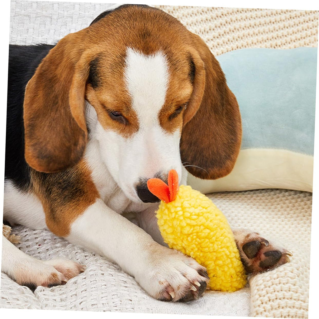 2 Pack Plush Squeaky Dog Toy Y7137