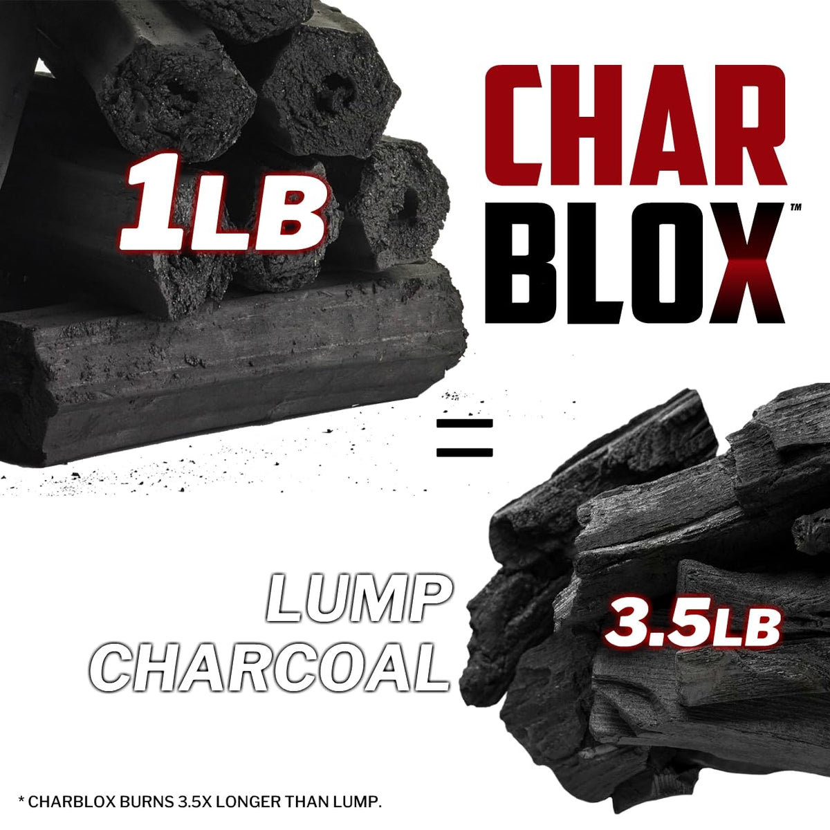 10LB Natural Grilling Charcoal Logs C3669