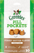 Peanut Butter Tablet Size Dog Treats 30 Count Pack of 6 O682201