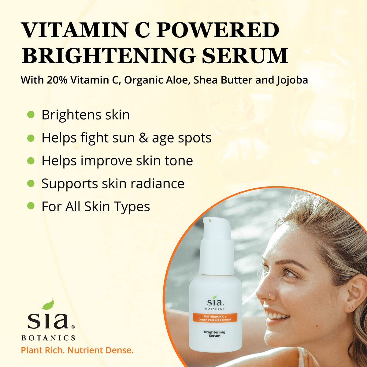Brightening Face Serum with Vitamin C O9914