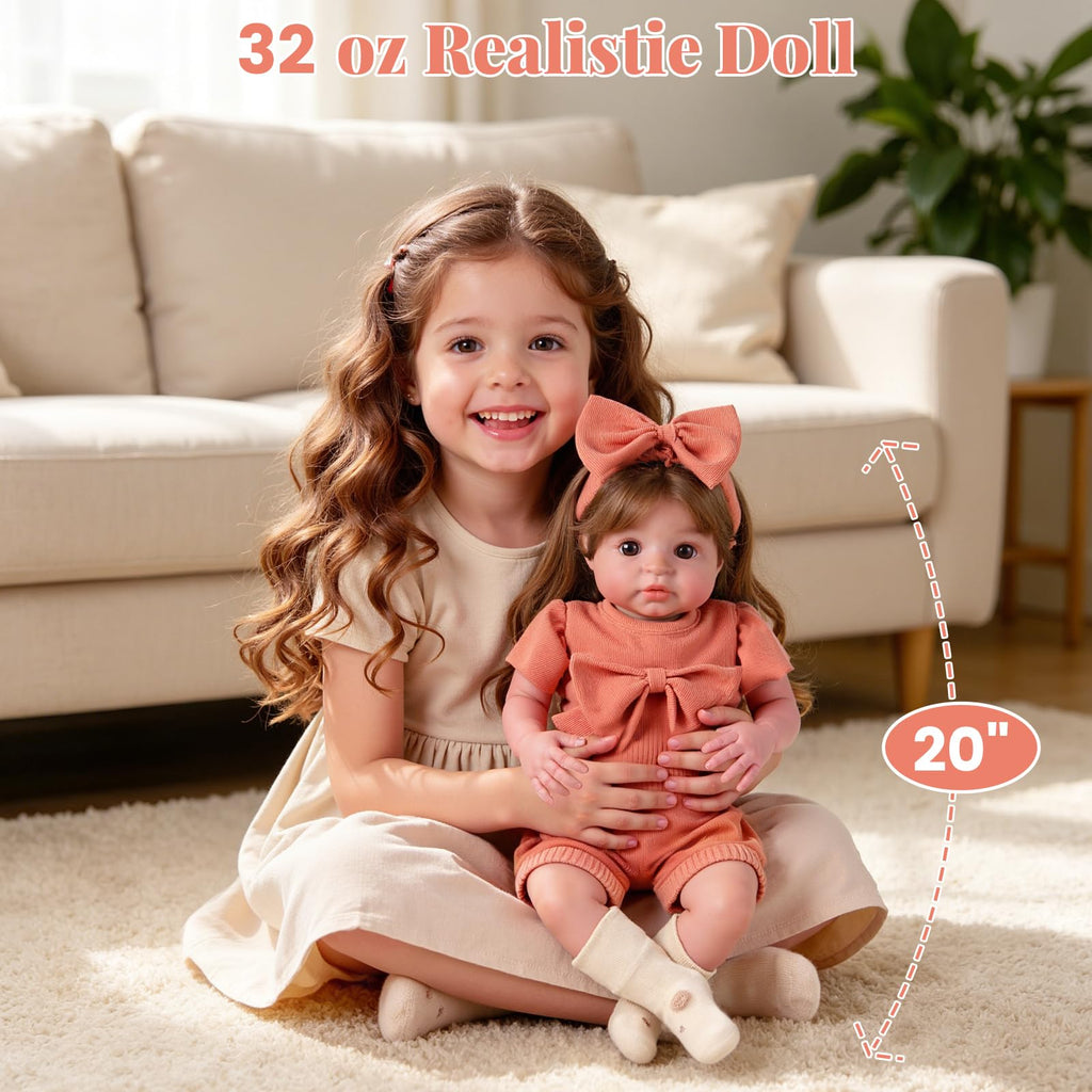 20 Inch Realistic Baby Doll K4325