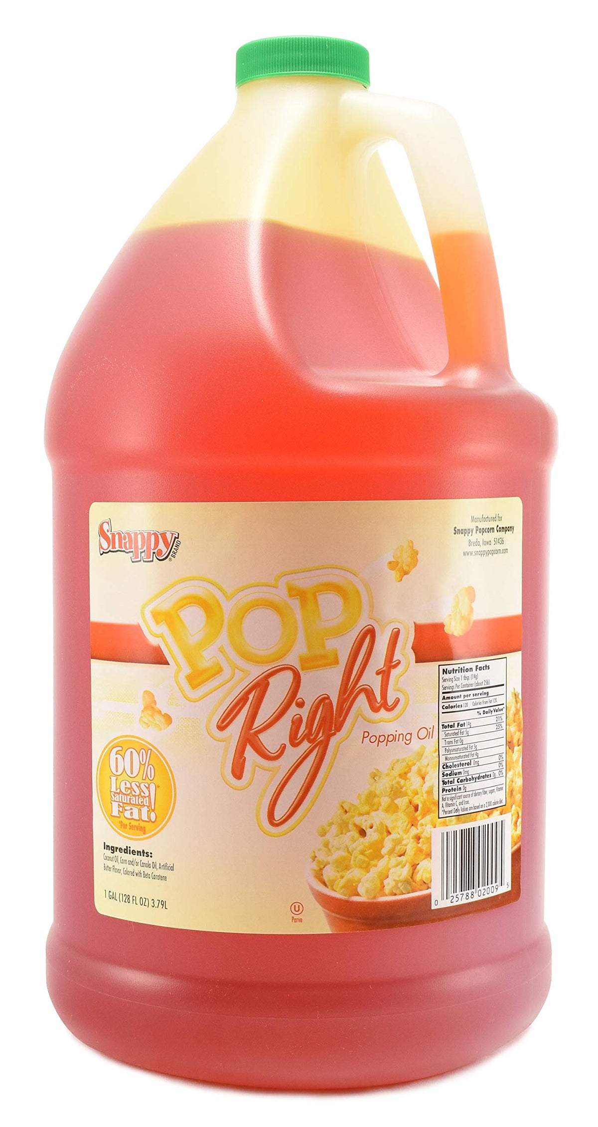 Butter Flavored Popcorn Oil 1 Gallon O647723