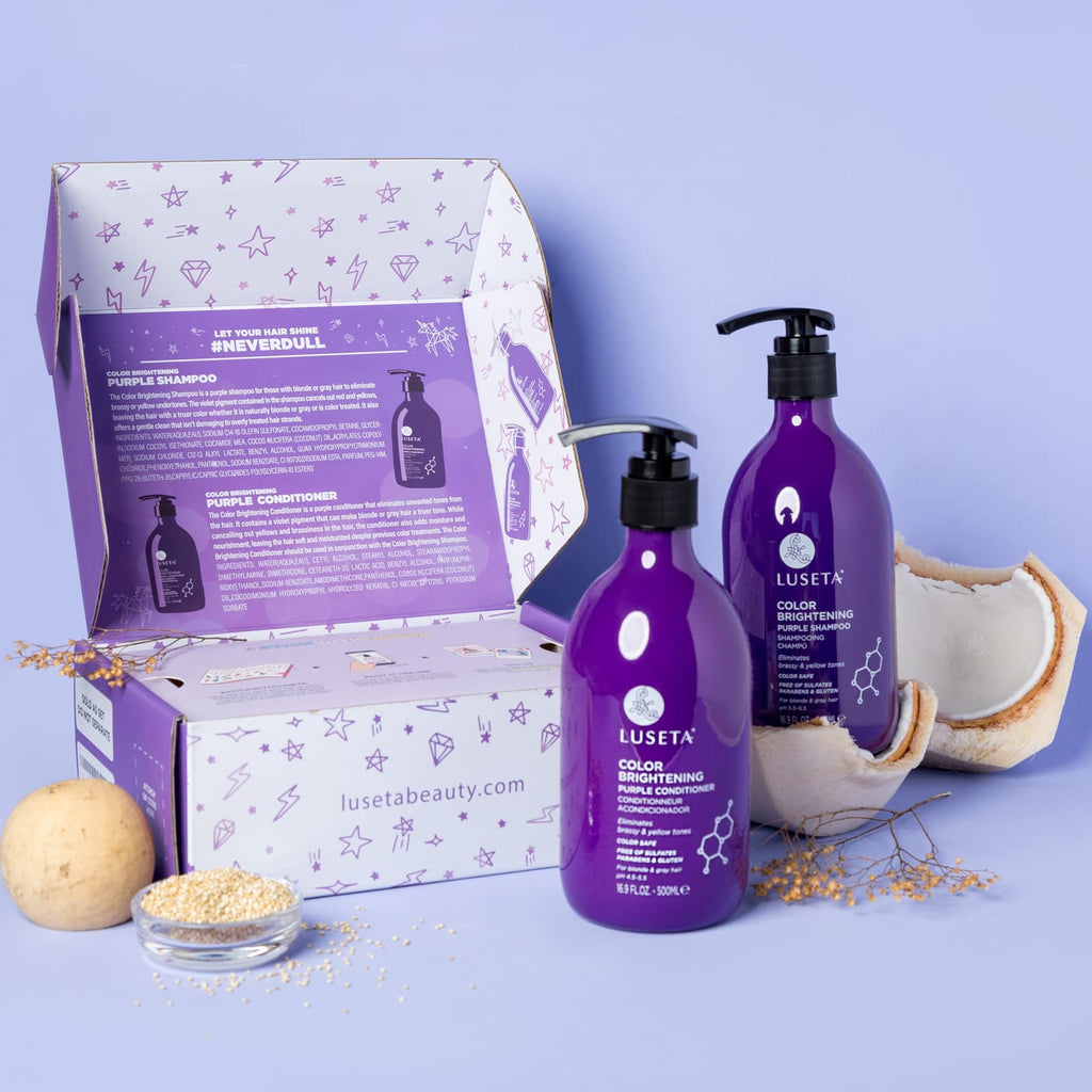 Purple Shampoo & Conditioner Set 16.9 oz Z453