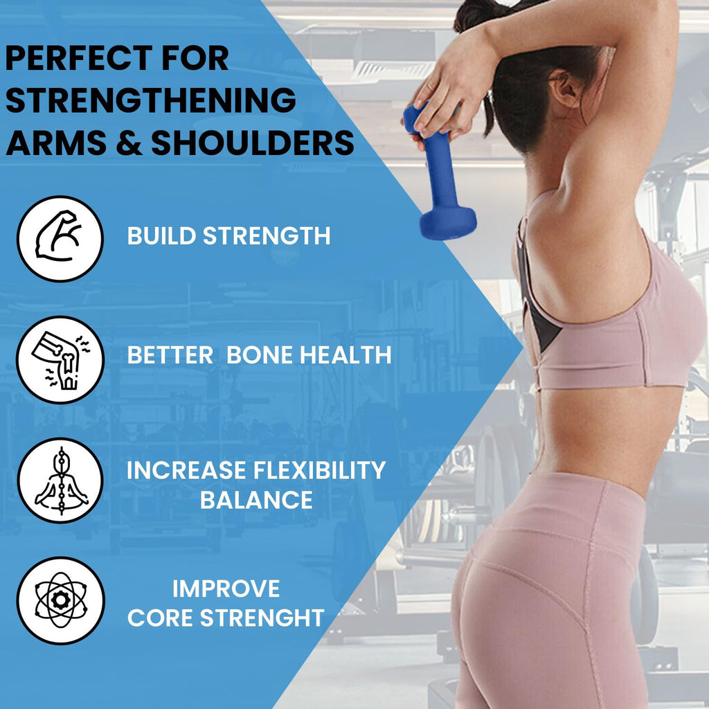 Neoprene Coated Dumbbell Set L1659