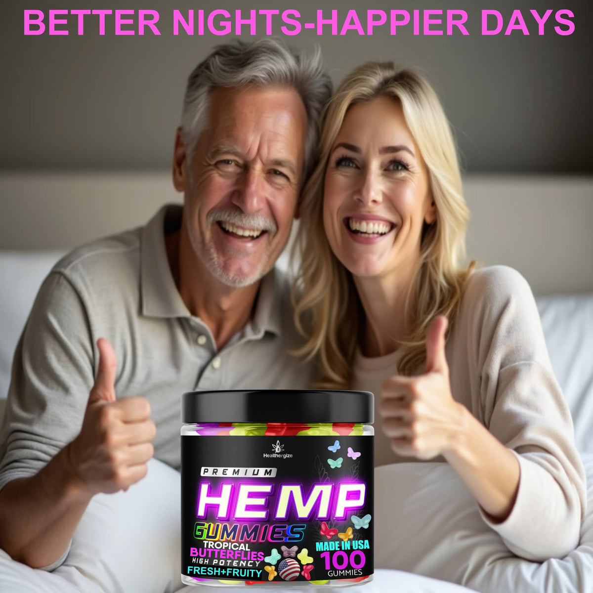 Hemp Gummies 100 Count O3948