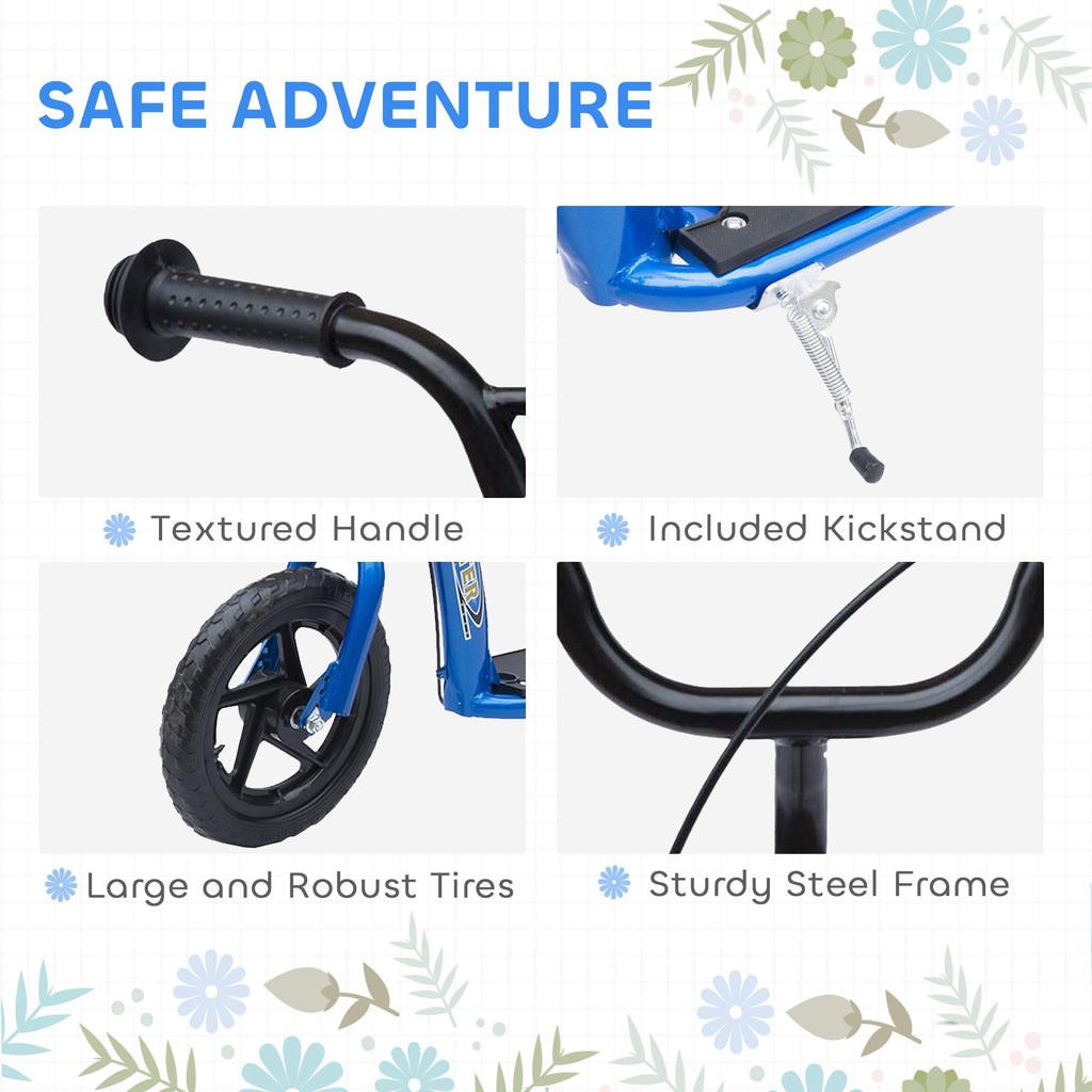 Kick Scooter for Kids 5-12 Years Old 12" EVA Tyres L734357